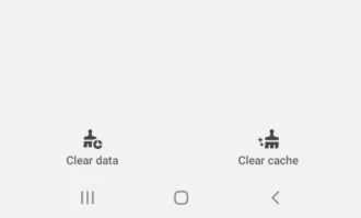 clear data