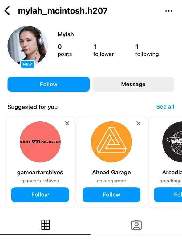 fake account 2