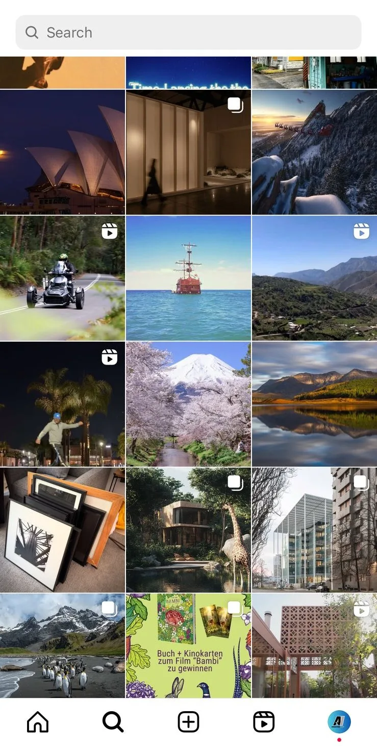 instagram reset suggested content glitch