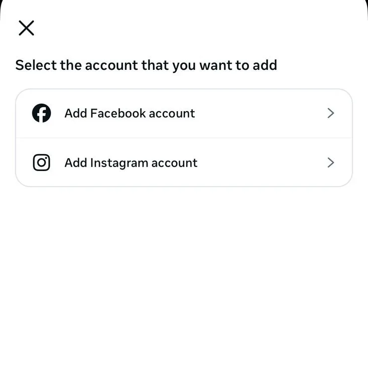 linking Instagram account