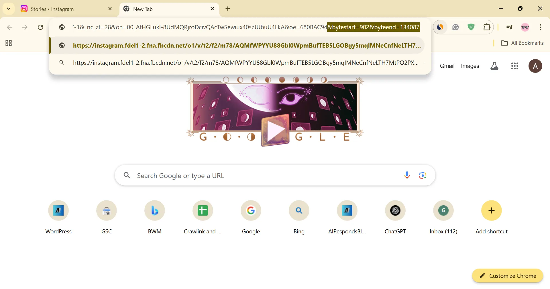 url modification