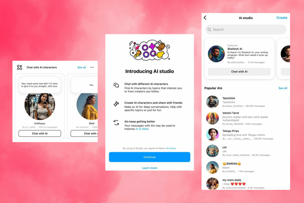 instagram ai characters